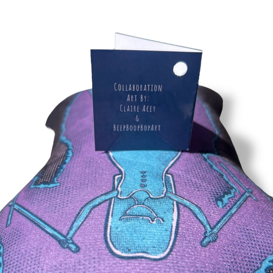 Carina Round Bear Plushie Velvet Pillow