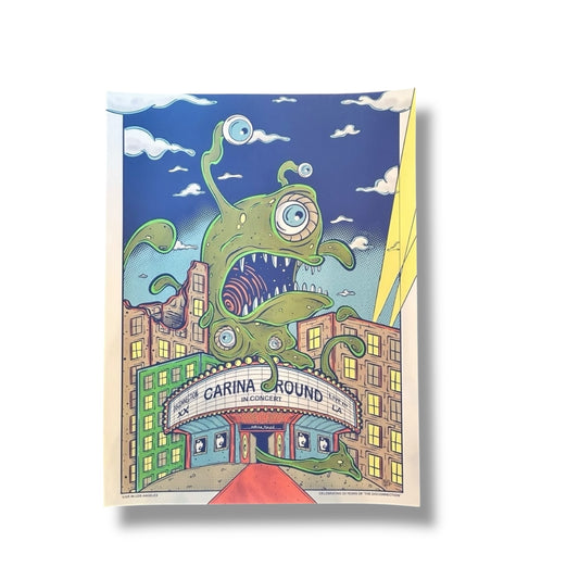 Carina Round Limited Edition 'LIVE IN CONCERT' Poster