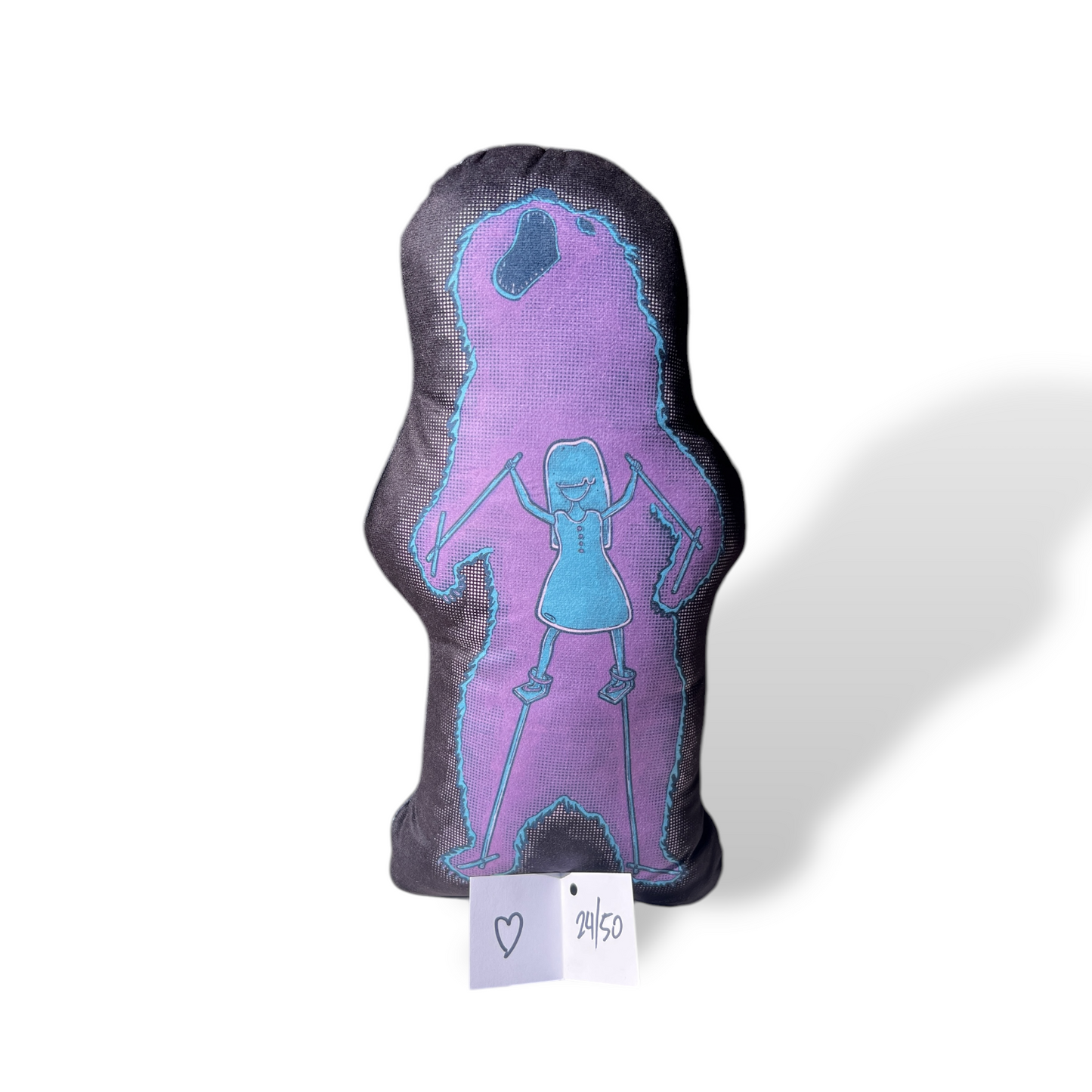 Carina Round Bear Plushie Velvet Pillow