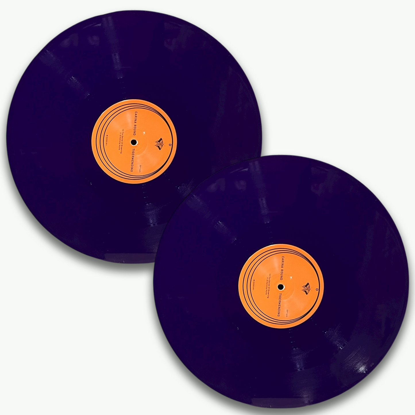 Carina Round Tigermending Double Vinyl Signed & Unsigned (PURPLE VARIANT)