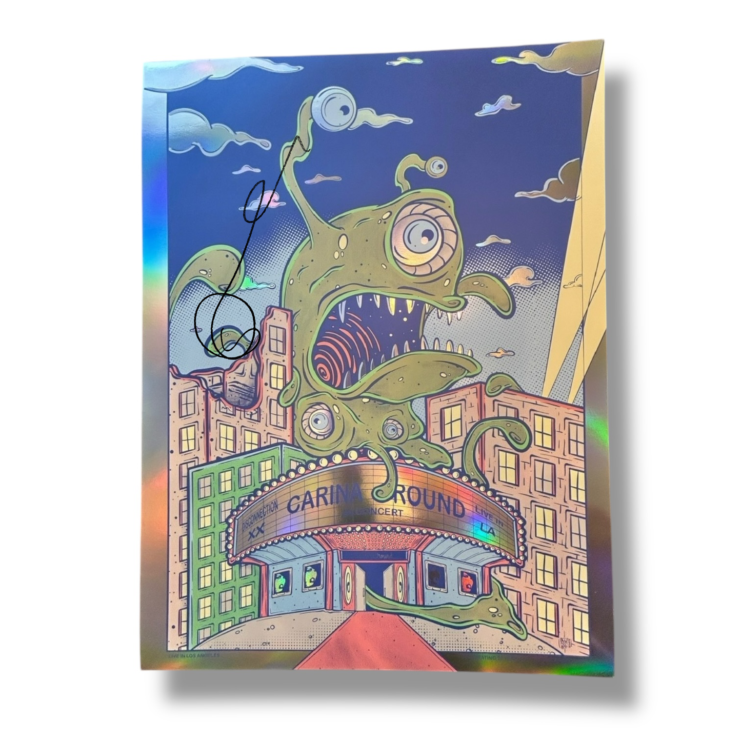 Carina Round Limited Edition 'LIVE IN CONCERT' Poster