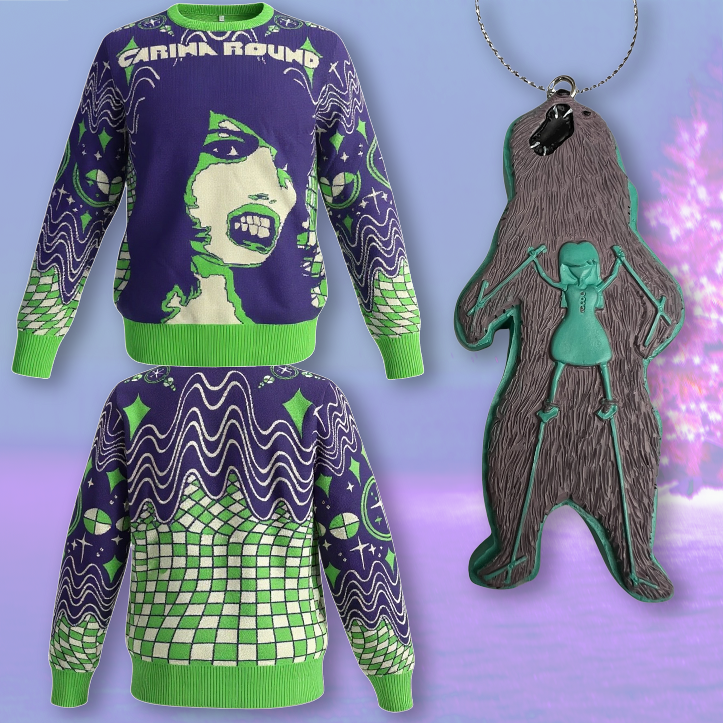 2025 Sweater Ornament Bundle (Sweater + Ornament)
